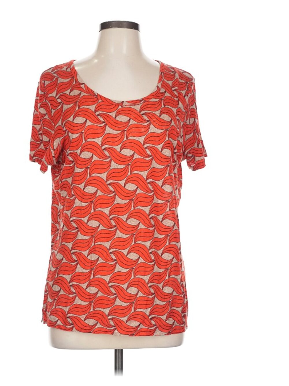 100% linen Ann Taylor wave pattern shirt - L